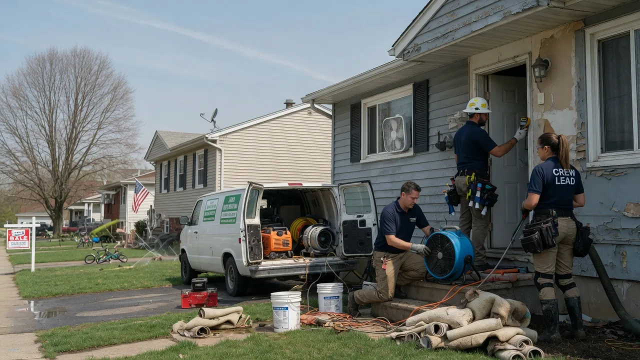 Flood Cleanup in Butte Des Morts, WI near me